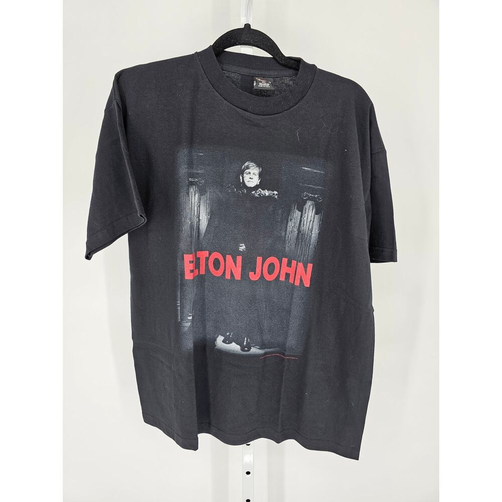 vintage 1997 Mens Sz XL Polygram Elton John "The Big Picture" tour shirt